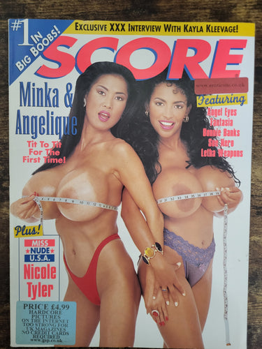 Score Magazine September 1996.. US Big Tits Magazine